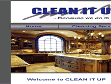 Tablet Screenshot of cleanitupinc.com